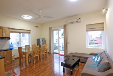 4th floor apartment with balcony for rent on Xuan Dieu, Tay Ho
